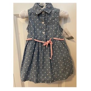 Baby girl jean dress
